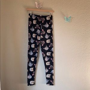 Cat face legging